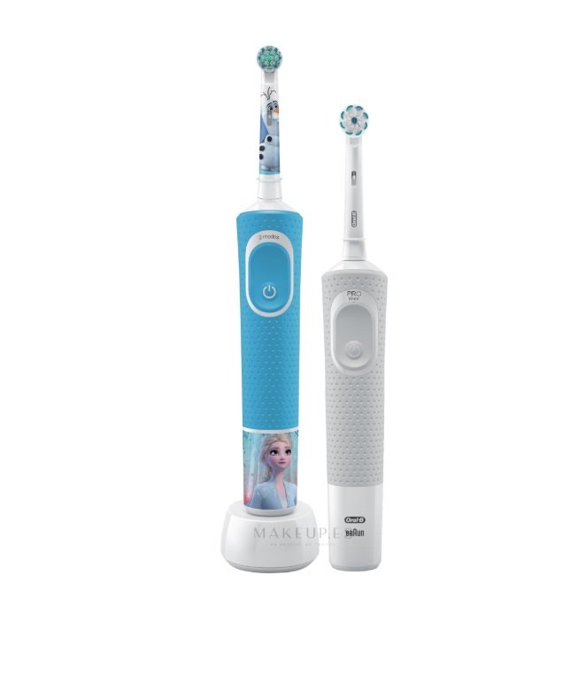 Cepillo Dental Electrico ORAL-B KIDS Frozen Family Edition Incluye Cepillo Frozen y Vitality Pro 3