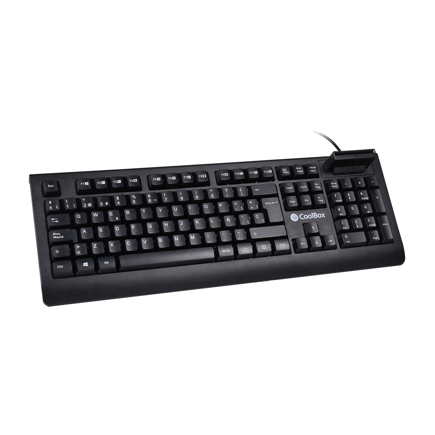 COOLBOX Teclado — Lector DNIe integrado y smartcard 2