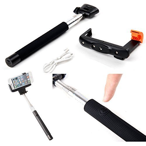 OEM K07 — Palo selfie Bluetooth con trípode, alcance 70cm 3