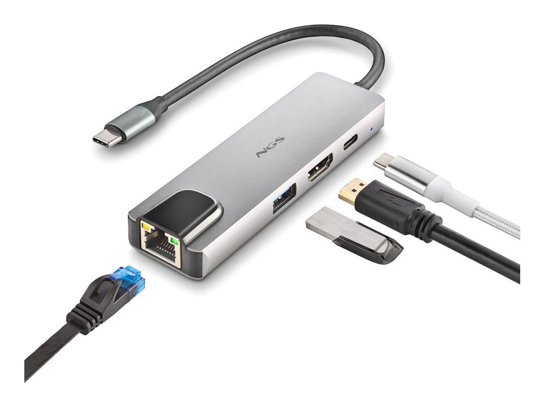 Adaptador USB-C 4 en 1: HDMI — vista detalle 2