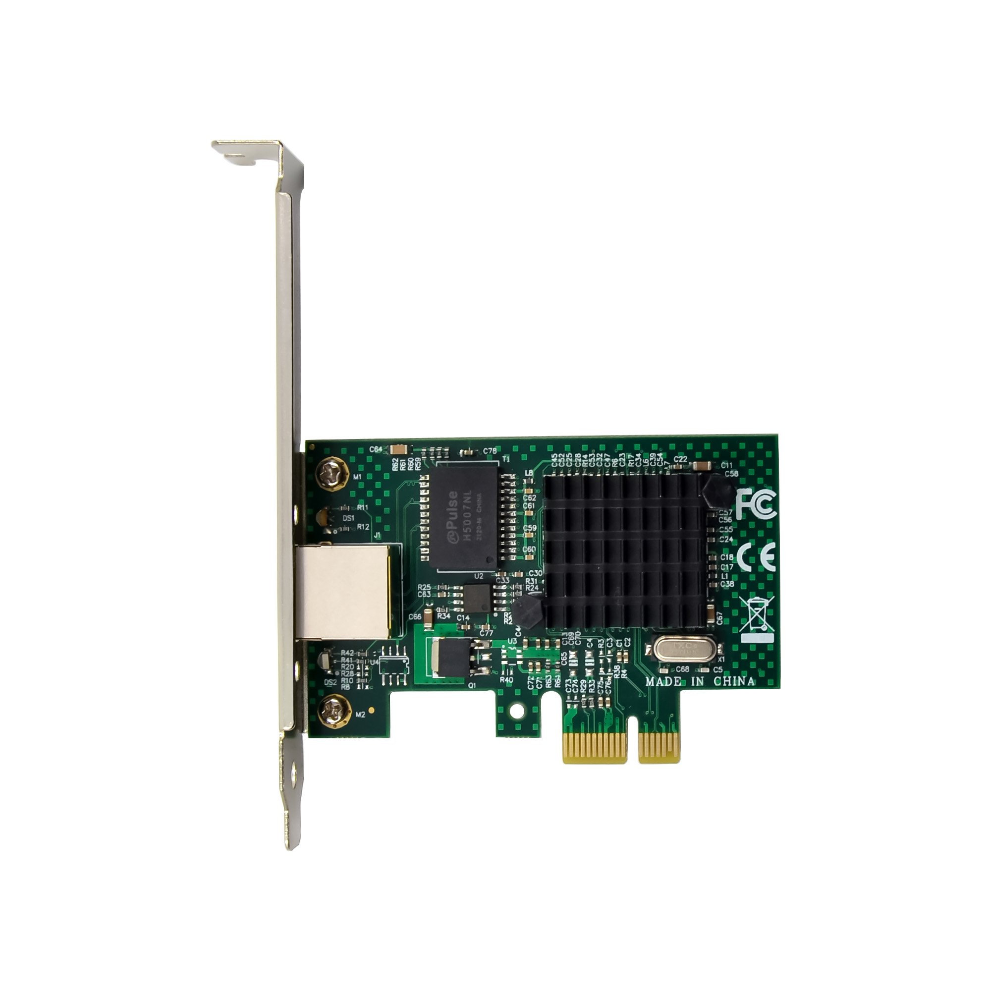 Tarjeta de RED Pcie GNC-0112 1G Tarjeta PCI Express 10/100/1000 — vista detalle 1
