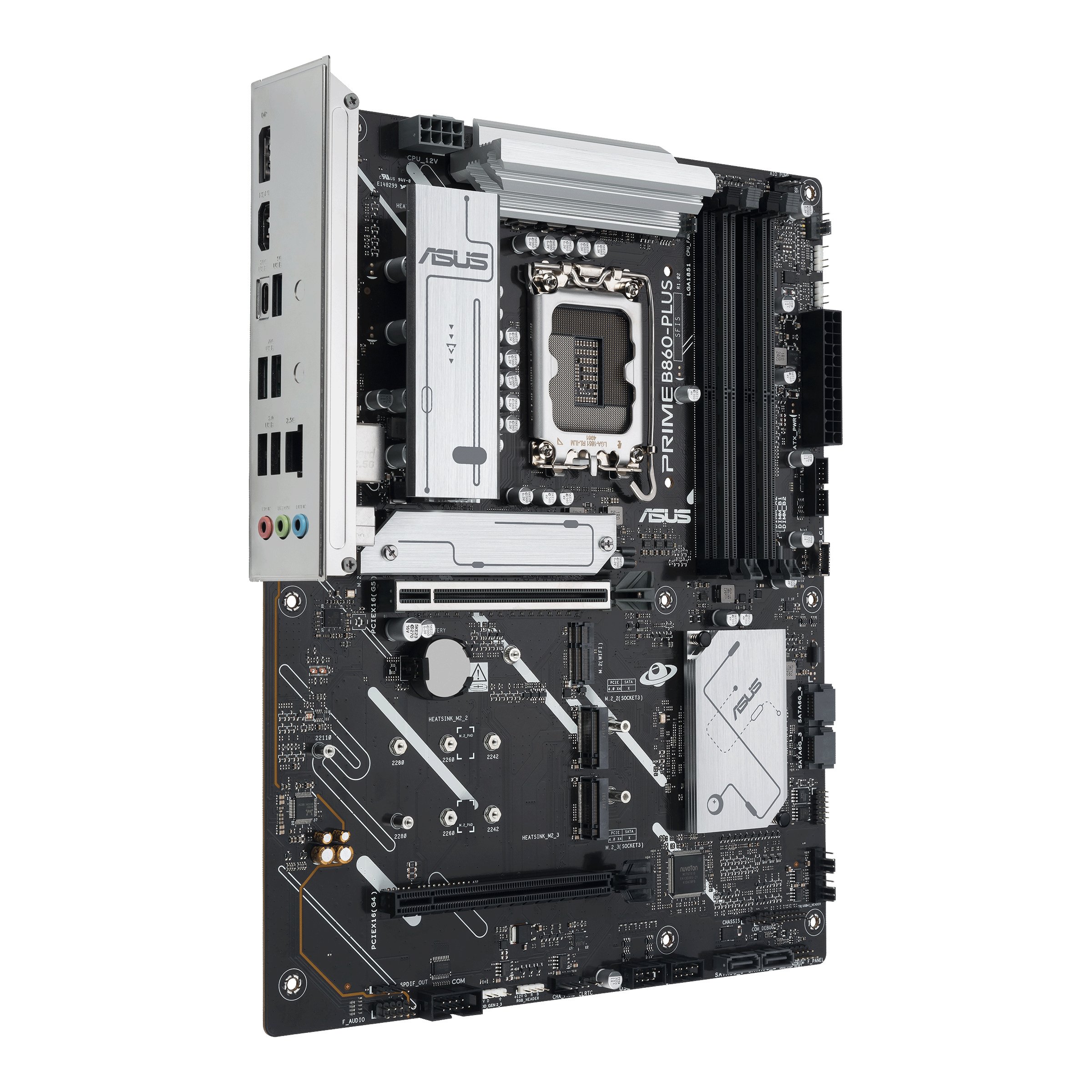 ASUS PRIME B860-PLUS-CSM — Placa base ATX con DDR5 8666MHz 2