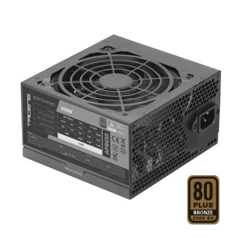TACENS ANIMA APB650 — Fuente 650W 80 Plus Bronze con PFC activo