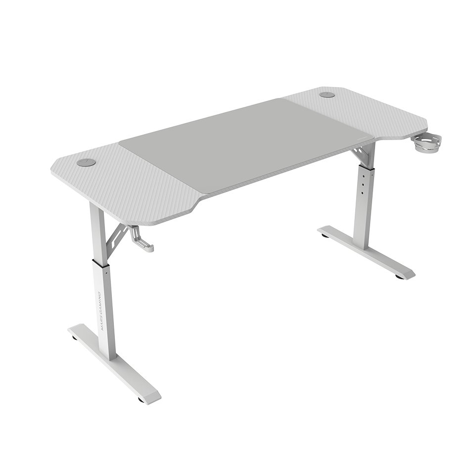 Mesa MGD ERGO 140 Regulable en Altura Tablero Blanco 140x60 Chasis de Acero ALF. XXL