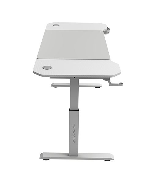 Mesa MGD ERGO 140 Regulable en Altura Tablero Blanco 140x60 Chasis de Acero ALF. XXL 2