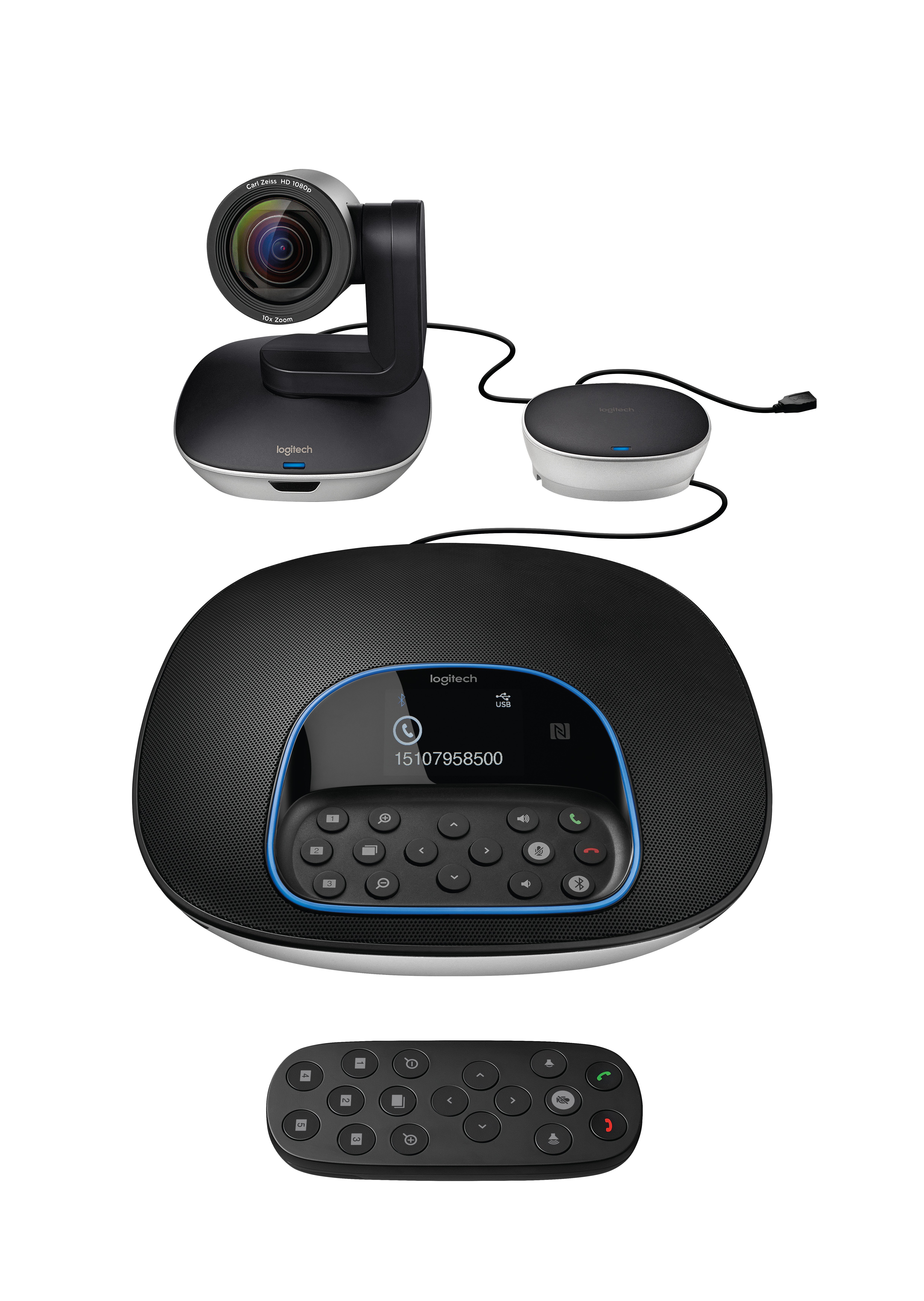 Logitech Group PTZ Pro — Cámara videoconferencia FHD zoom 10x 6