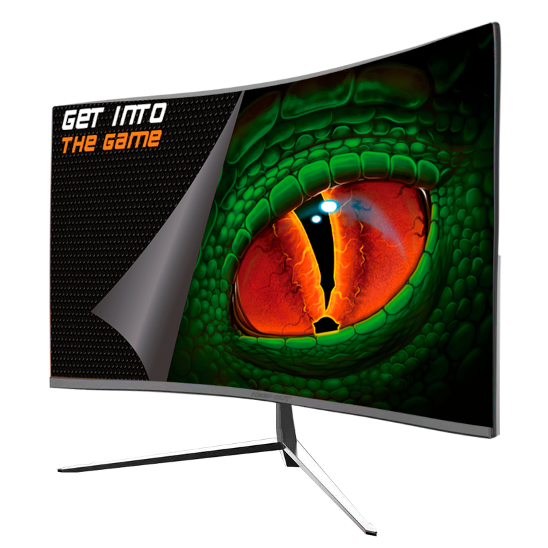 KEEP OUT XGM24CV3 — Monitor gaming 24" 120Hz curvado VA con altavoces