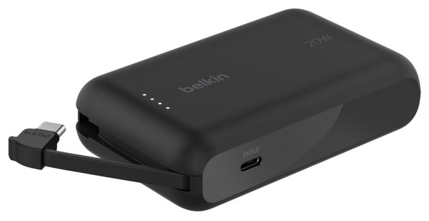 Belkin BPB021HQBK — Powerbank 10.000 mAh con carga USB-C 20W