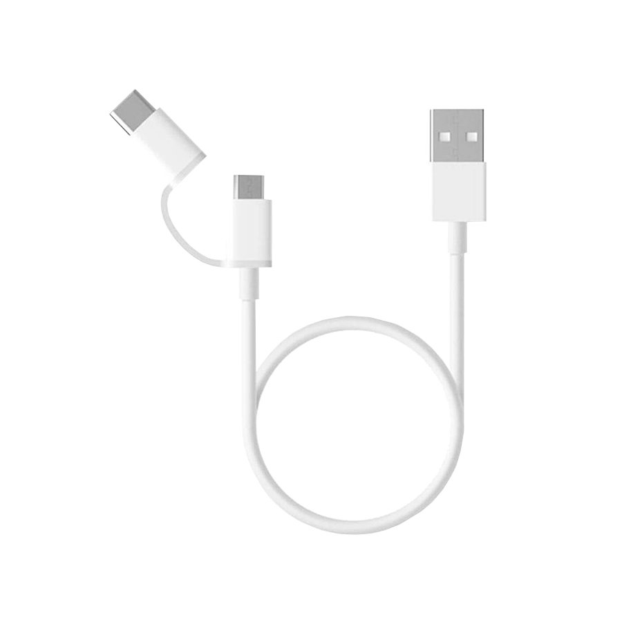 Cable USB-A a Microusb MI 2EN1 SJV4082TY USB Macho - Micr...
