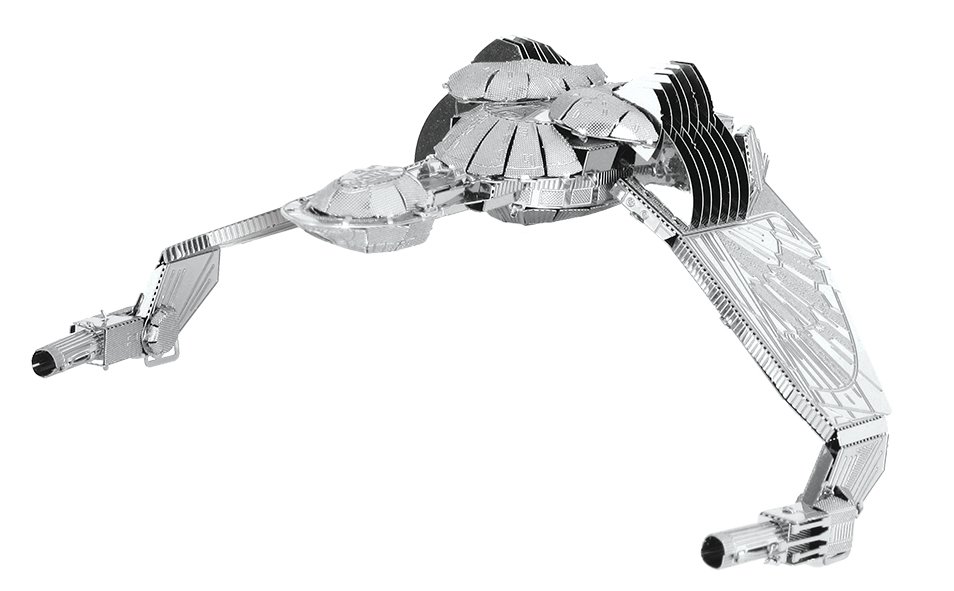 FASCINATIONS Star Trek Klingon Bird-of-Prey — Maqueta 3D metal sin pegamento