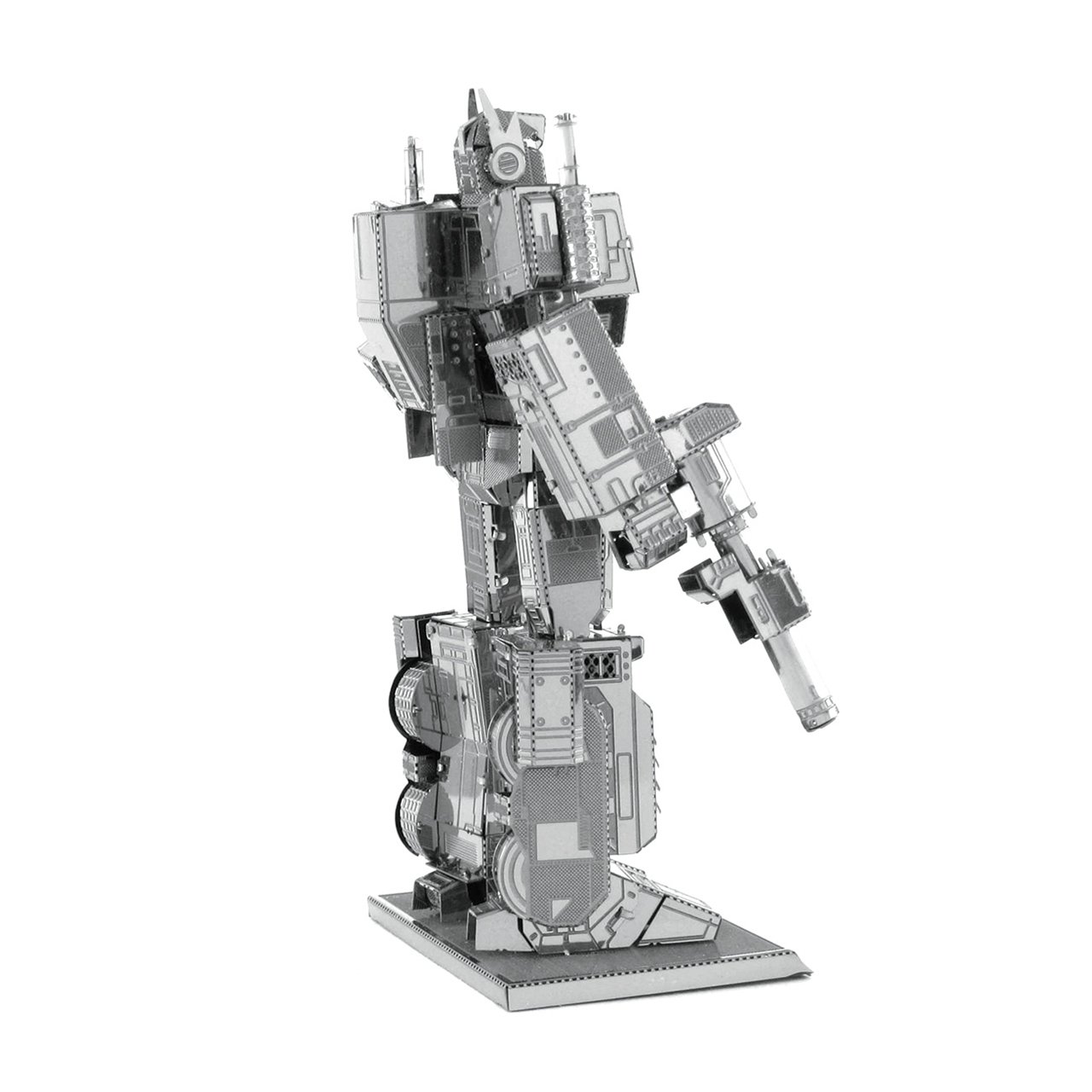 Fascinations Optimus Prime — Maqueta 3D metal, montaje sin pegamento 4