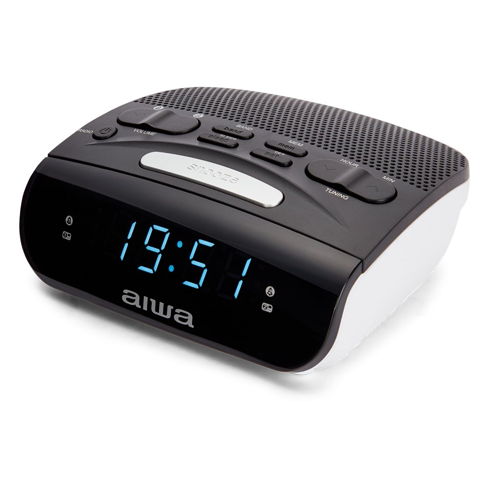 Radio Despertador CR-15BK Doble Alarma FM — vista detalle 1