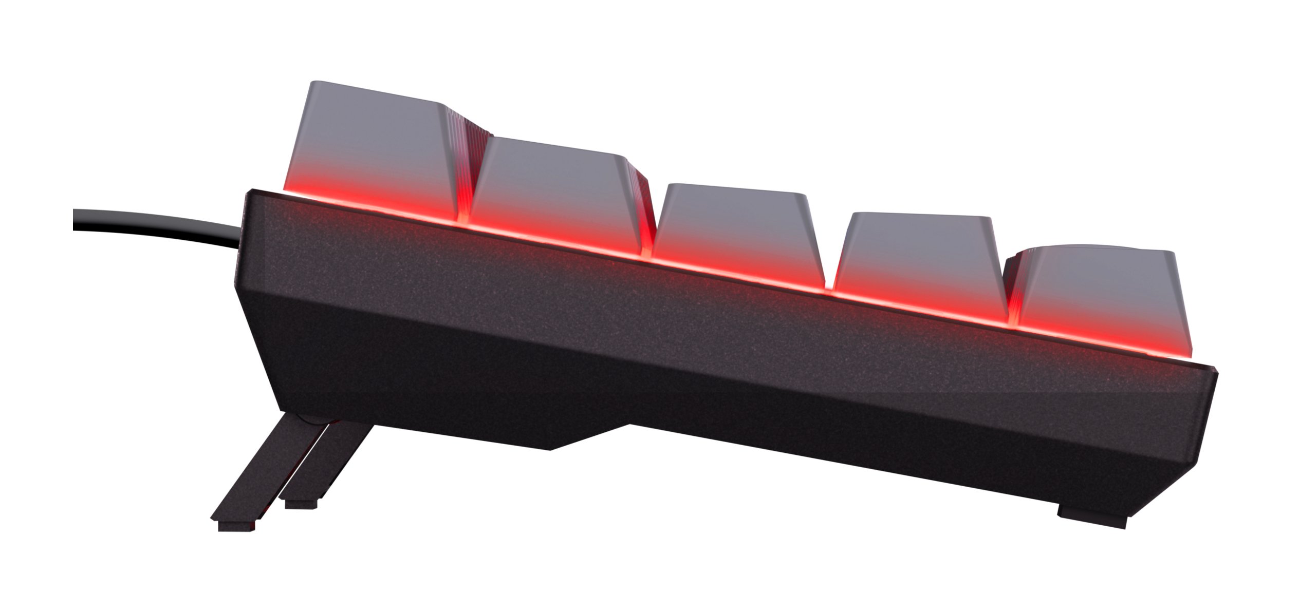 Teclado Mecanico Gaming GXT 867 Acira Compacto USB-A/USB-C Iluminacion RGB Interruptores Rojos Mecanicos Otemu — vista detalle 2