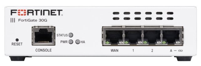 Fortinet FortiGate FG-30G — Firewall 4 puertos Gigabit