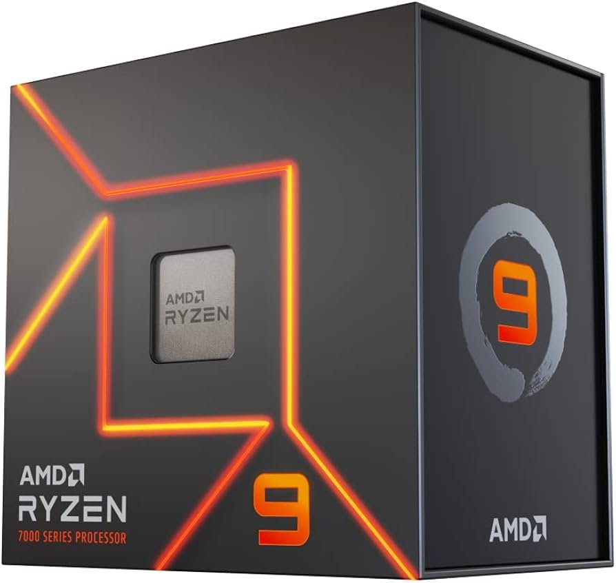 AMD Ryzen 9 7900X — 12 núcleos, 5.6 GHz, 64MB cache 2