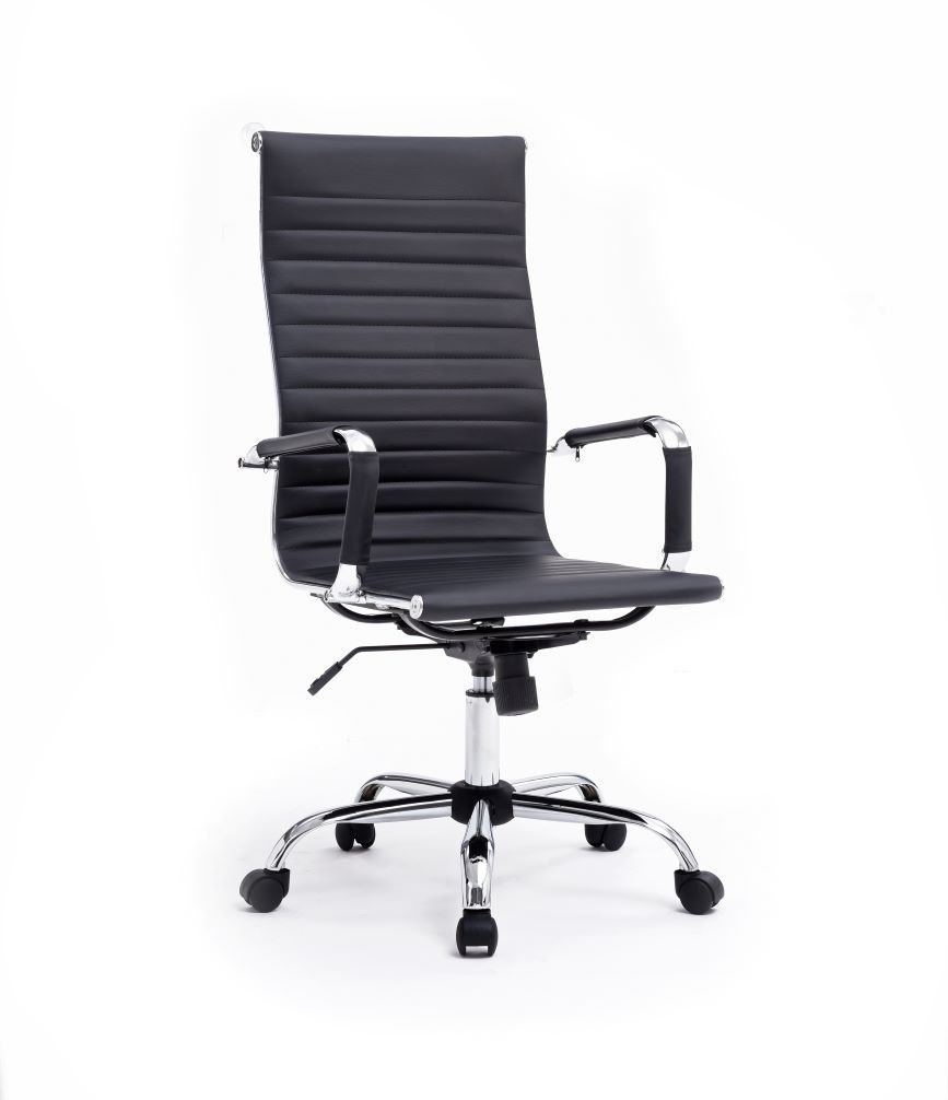 EQUIP — Silla de oficina respaldo alto, diseño ergonómico, revestimiento PU 6