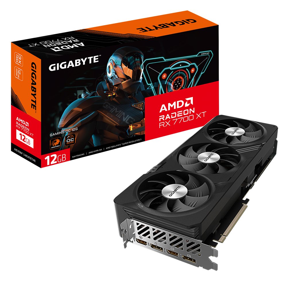 VGA Radeon RX 7700XT OC 12GB GDDR6 2xDP 2xHDMI 2276MHz CU...