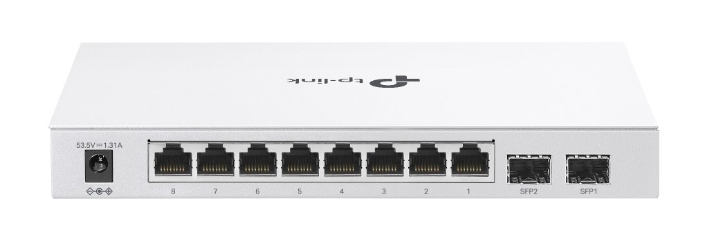 Switch Semigestionable TP-LINK Festa FS310G 8xRJ45 Gb 2xSFP Gb Carcasa Metalica Poe 61W VLAN Gestion Aplicacion Festa — vista detalle 1