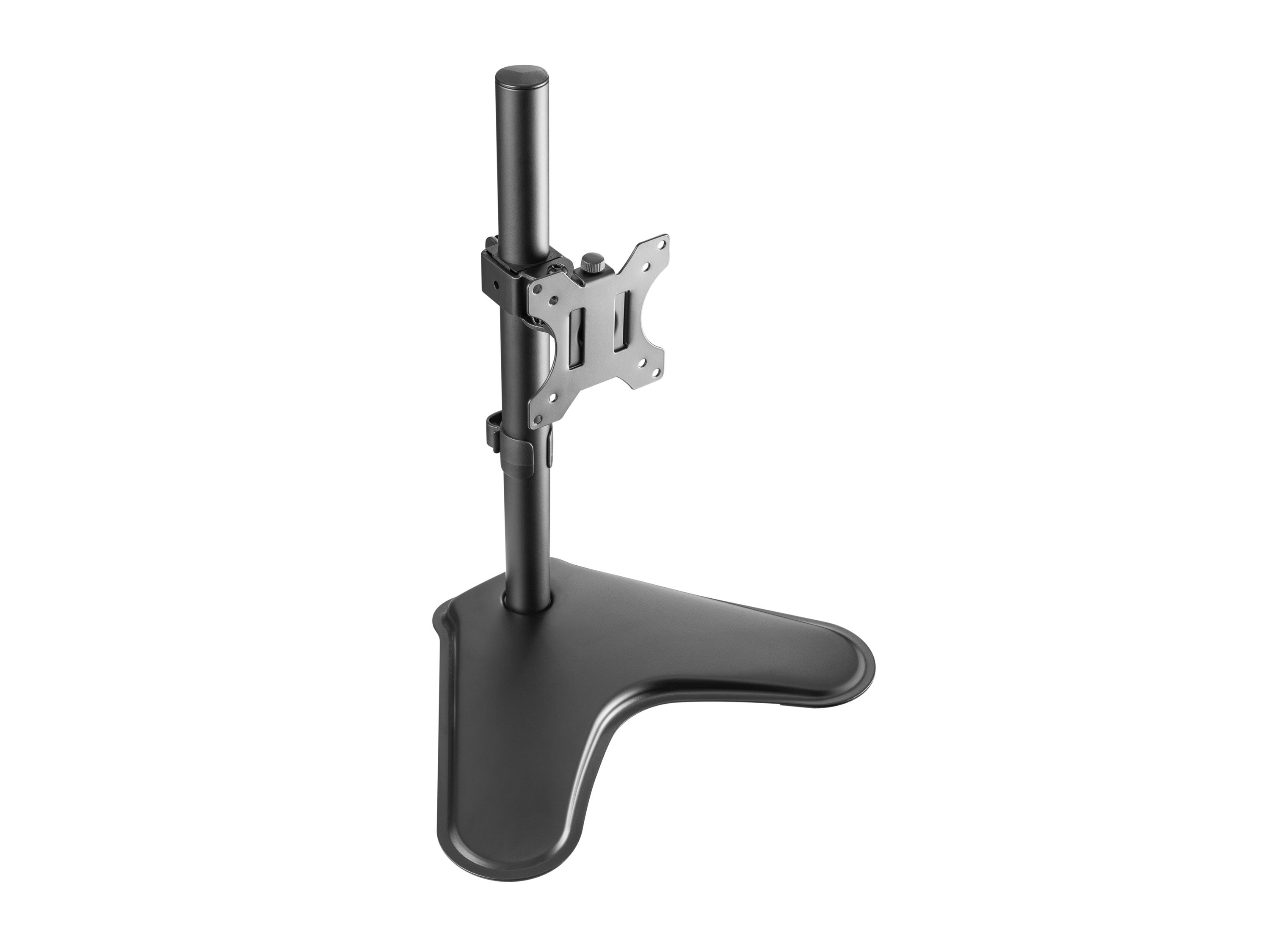 Soporte de Mesa con BASE 650122 para 1 Pantalla 13"-32" Inclinable +45§ -45§ y Giratorio 180§ hasta 8KG VESA 100x100 — vista detalle 1