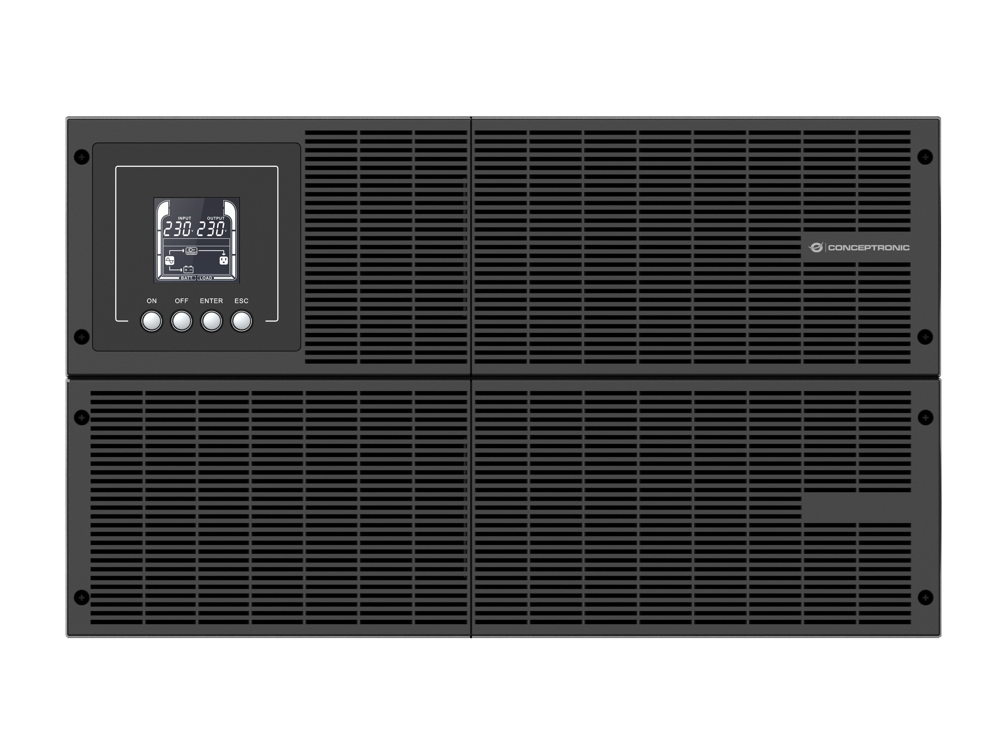 SAI 6000VA / 60 00W Online TORRE/ RACK Bloque de Terminales HID USB RS232 EPO — vista detalle 1