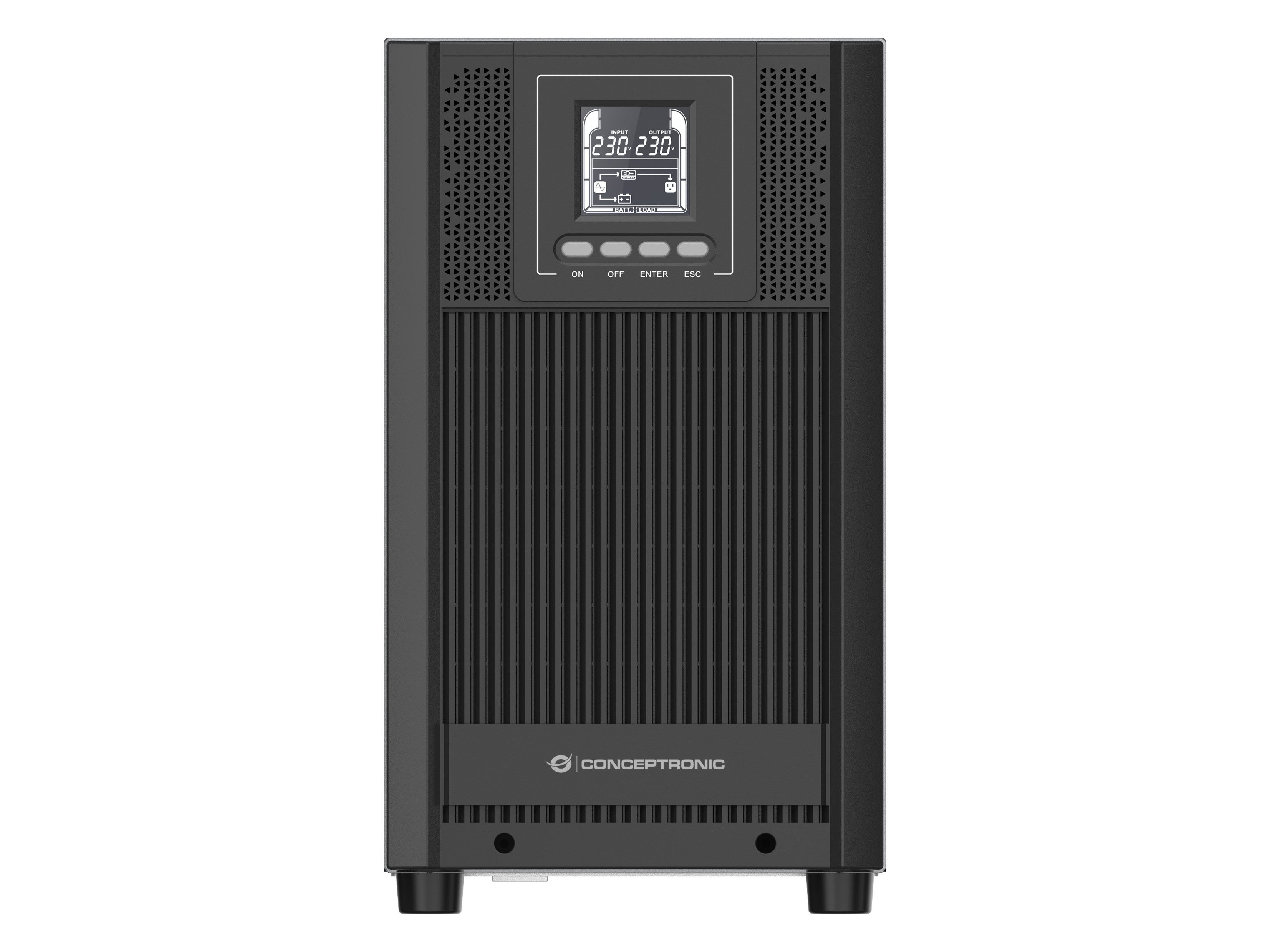 SAI 3000VA / 2700W Online Torre 4xShucko HID USB RS232 EPO — vista detalle 1