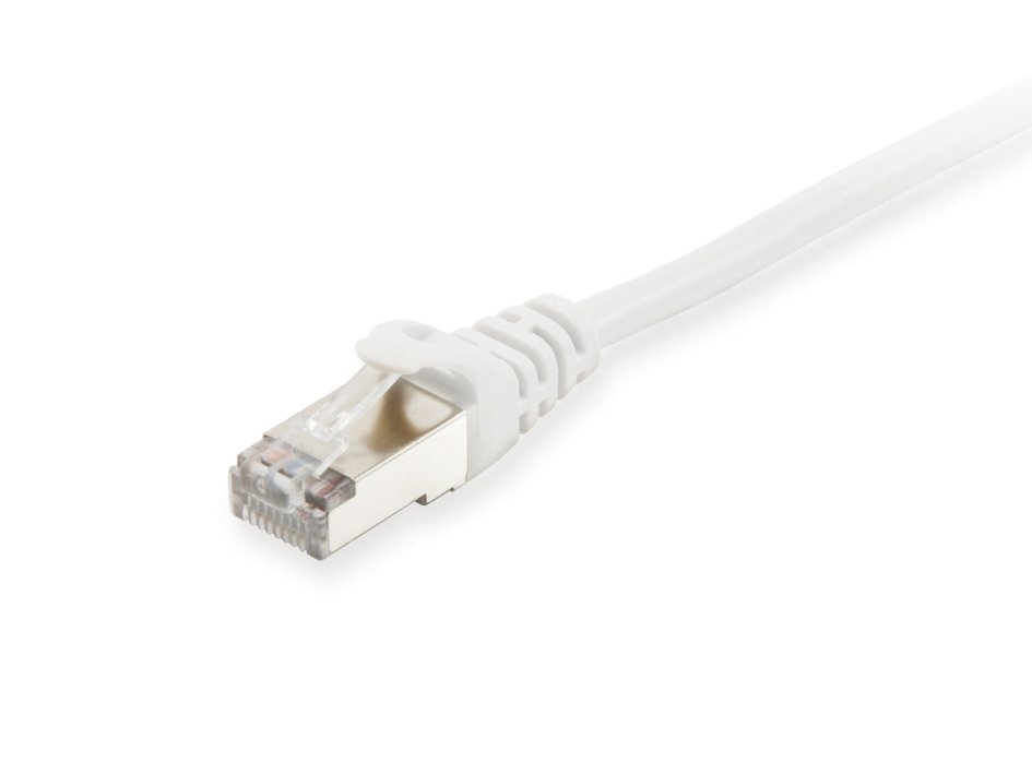 EQUIP 605515 — Cable de red apantallado Cat.6 7,5m blanco — vista detalle 1