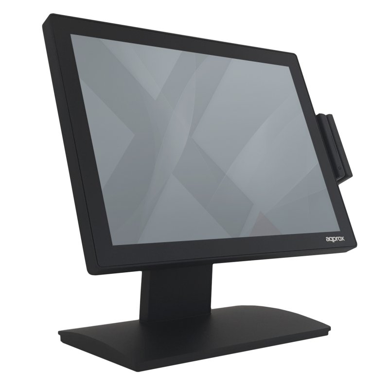 Ordenador TPV APPTPV04CAPVFD Negro 15" Tactil Resistiva 1024x768 Intel Celeron N5105 4GB DDR4M.2 64Gb Lector de Tarjeta — vista detalle 1