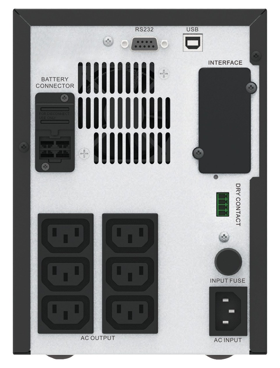 (Km0) SAI SMV1000CAI EASY UPS SMV 1000VA 700W 230V 6xIEC Pantalla LCD CASH30 — vista detalle 1