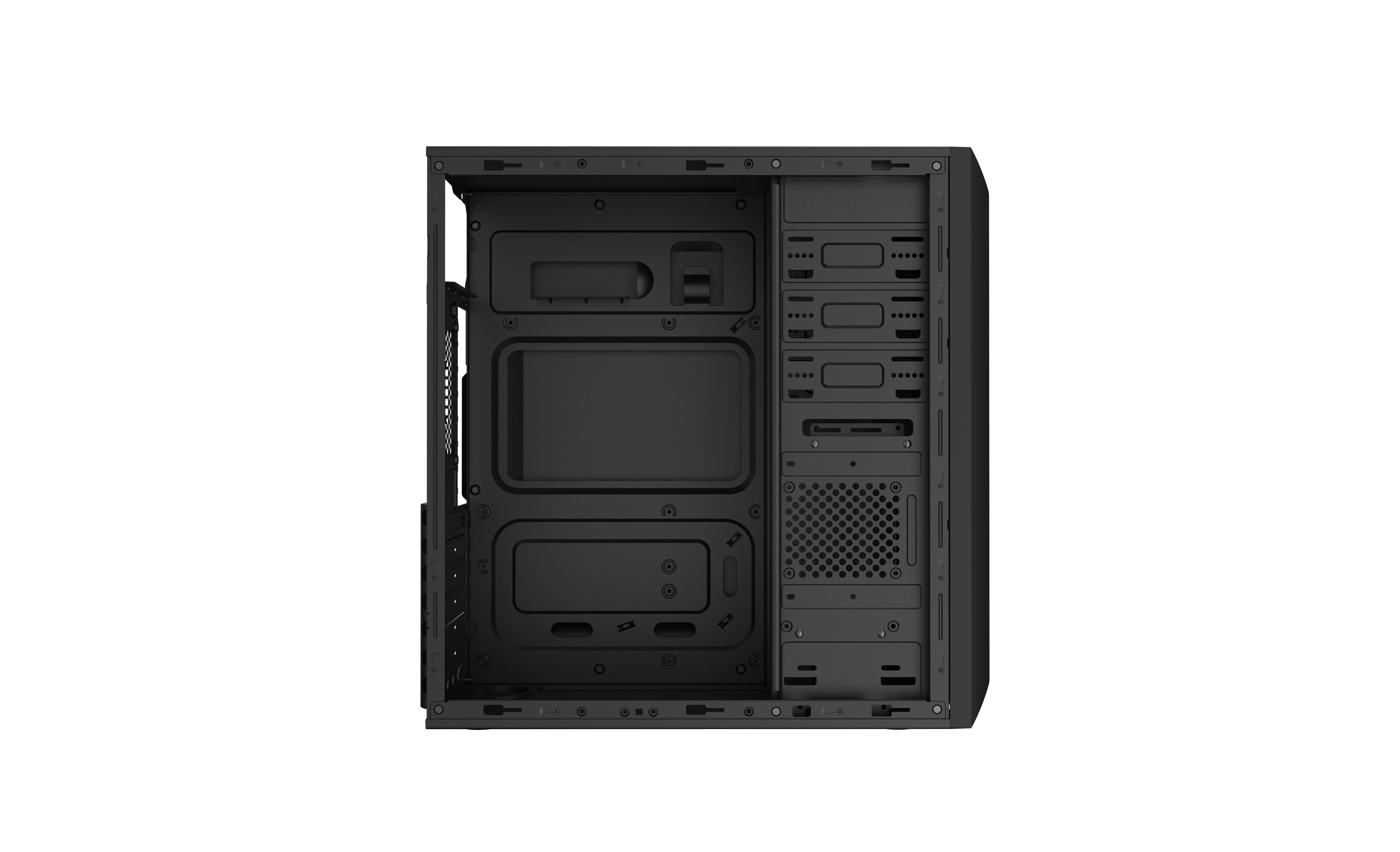 COOLBOX F750 — Caja semitorre ATX con USB 3.0 — vista detalle 2