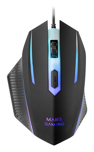 MARS GAMING MCP124PROES — Kit completo RGB H-Mech 3200DPI — vista detalle 2