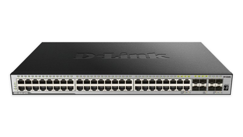 Switch Gestionable L3 Stackable DGS-3630-52TC/SI L3 48P GIGA + 4P Combo 1000BASET Sfp+ — vista detalle 1