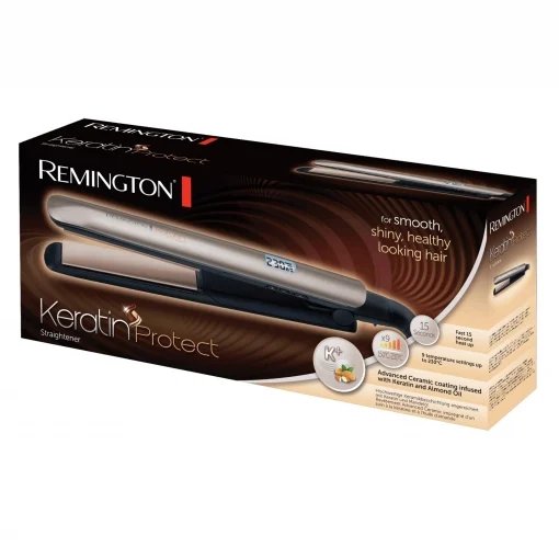 Plancha de PELO Keratin Protect 9 Ajustes Pantalla Digital Funcion Turbo 2