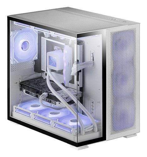 Caja E-ATX Torre Gaming MCNOVA2 Cristal Templado 3x3.5 4x2.5” 1xUSB-C GPU Max 410mm Aluminio — vista detalle 1