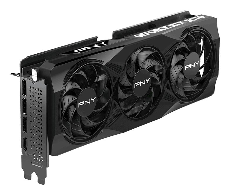 PNY GeForce RTX 5070 OC — 12GB GDDR7, 6144 CUDA 3