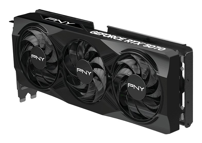 PNY GeForce RTX 5070 OC — 12GB GDDR7, 6144 CUDA 4