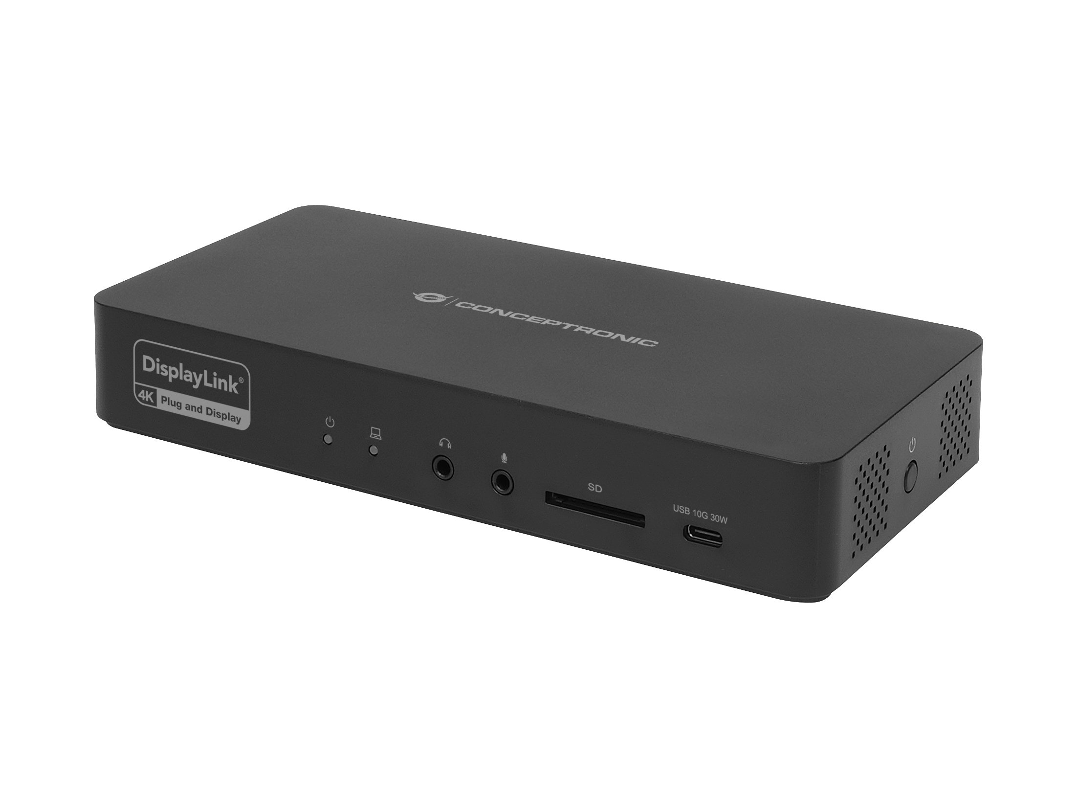Docking USB-C 17-in-1 2xHDM 2xDP 2xUSB-A 3.2 3xUSB-C Audio IN/OUT PD 96W 1xRJ45 2.5GBE — vista detalle 2