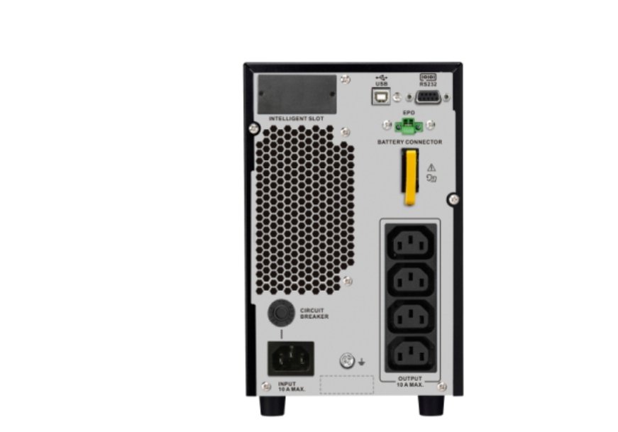 SAI ON-LINE SRV2KI-E EASY UPS 2000VA 1800W 230V 4xIEC Formato Torre LCD Ranura para Tarjeta Inteligente — vista detalle 1