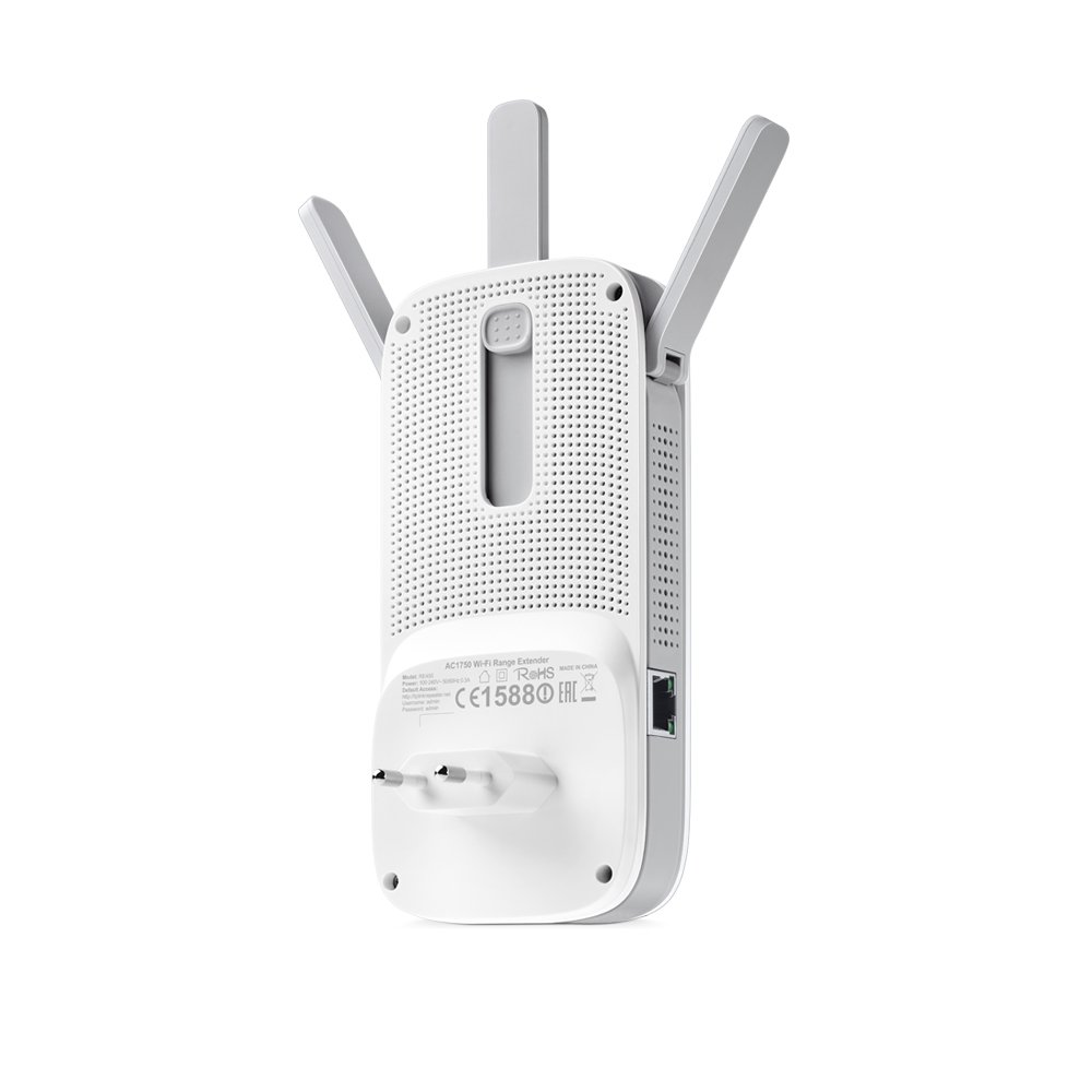 TP-Link RE450 — Repetidor dual band AC1750 con puerto Gigabit 4
