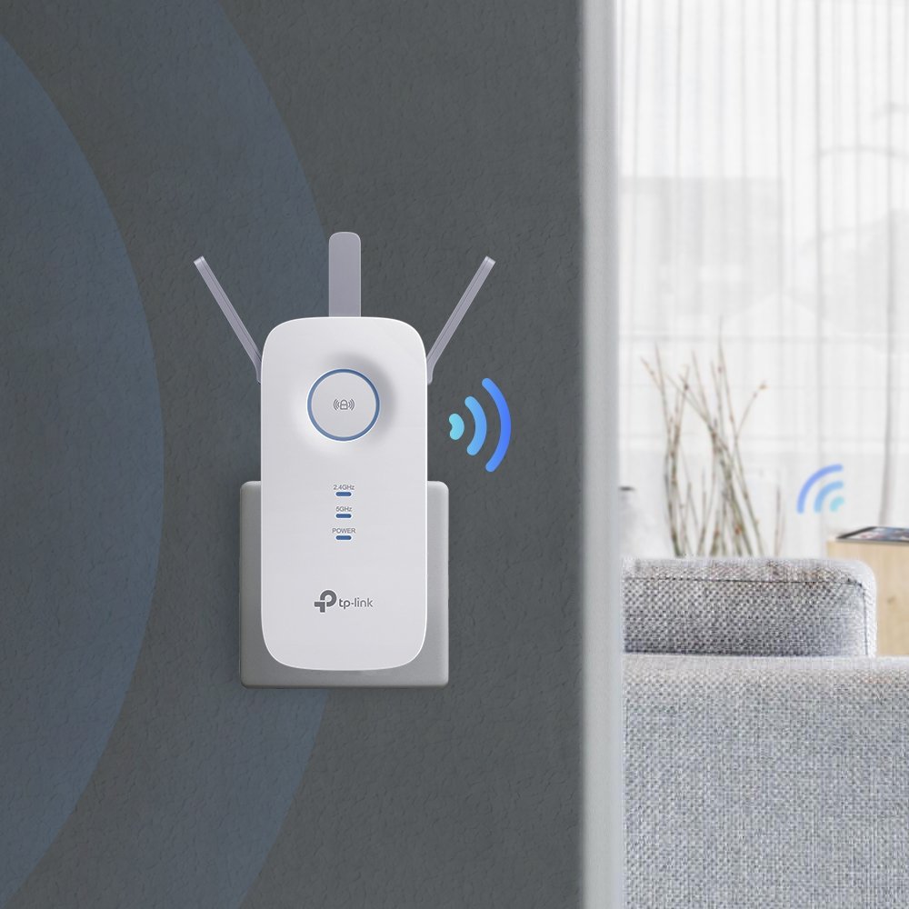 TP-Link RE450 — Repetidor dual band AC1750 con puerto Gigabit 5