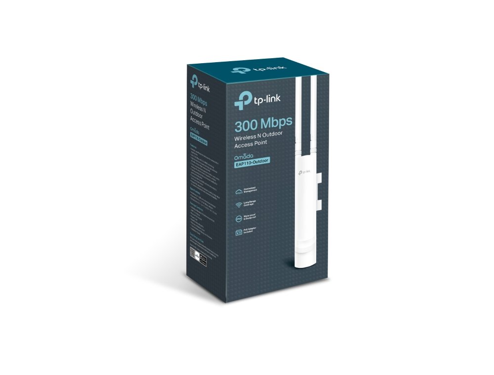 TP-Link EAP110 — Punto de acceso WiFi exterior 300Mb POE 6