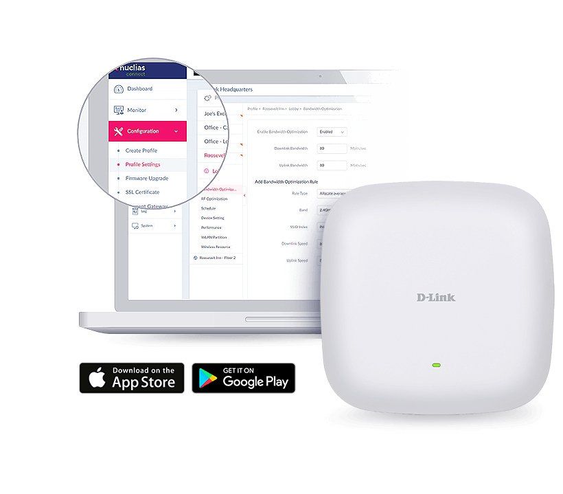 D-LINK DAP-X2810 — Punto de acceso WiFi 6 interior con PoE pasivo 7