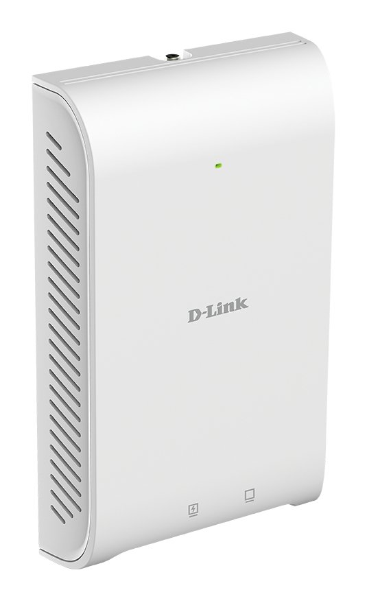 D-LINK DAP-2622 — Punto de acceso WiFi de pared con 2 puertos Gigabit y PoE 3