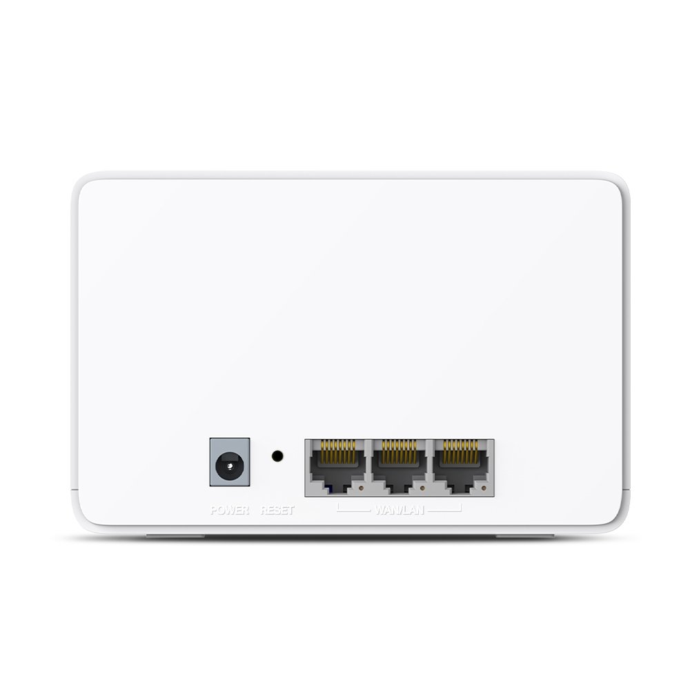 MERCUSYS Halo H80X — Kit Mesh WiFi 6 AX3000 doble banda 2 unidades — vista detalle 2