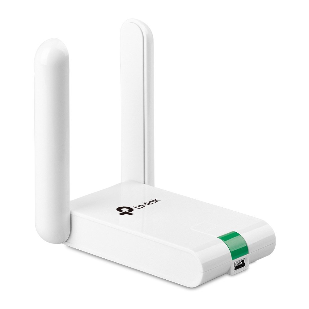 TP-LINK WN822N — Adaptador WiFi 300Mbps con 2 antenas y cable USB