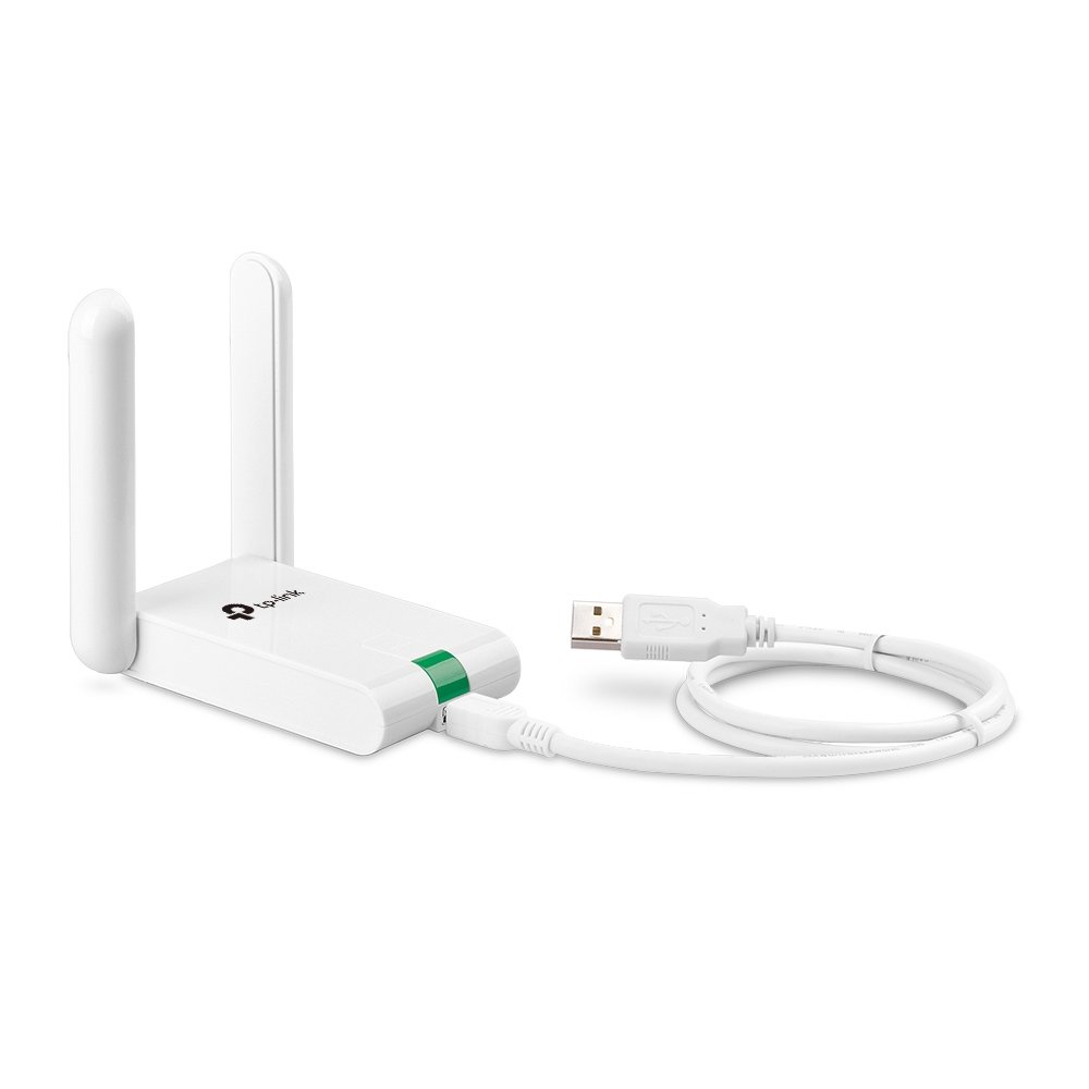 TP-LINK WN822N — Adaptador WiFi 300Mbps con 2 antenas y cable USB 3