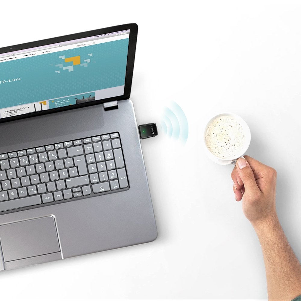 TP-LINK Archer T2U — Adaptador WiFi AC600 doble banda 2.4GHz y 5GHz 7