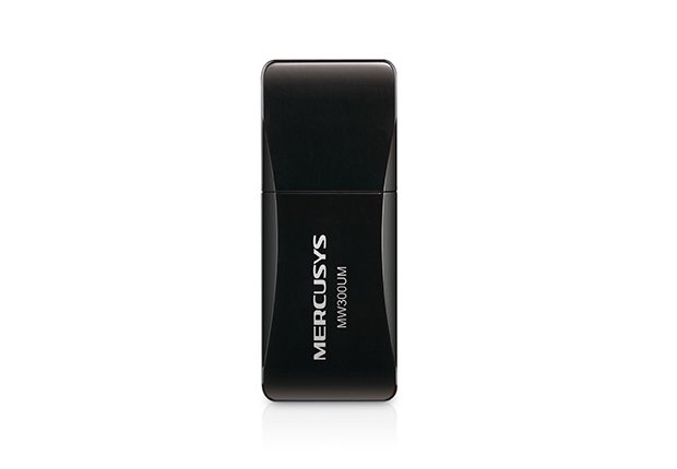 MERCUSYS MW300UM — Adaptador WiFi USB 300 Mbps compacto