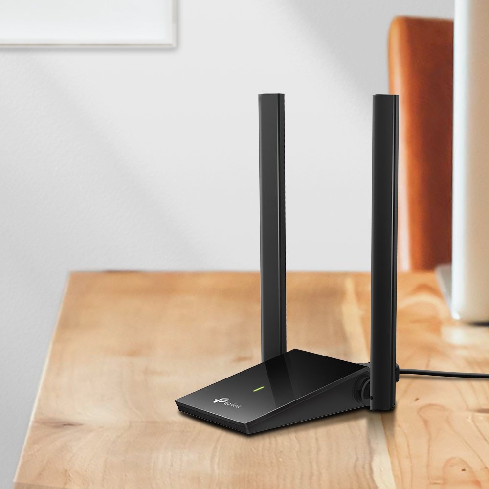 TP-LINK Archer T4U Plus — Adaptador WiFi AC1300 USB 3.0 doble antena 6