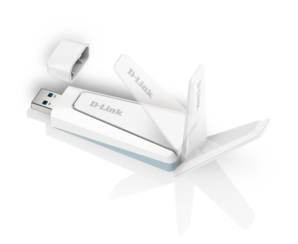 D-Link AX1800 — Adaptador WiFi 6 USB 3.0, hasta 1.2 Gbps — vista detalle 2