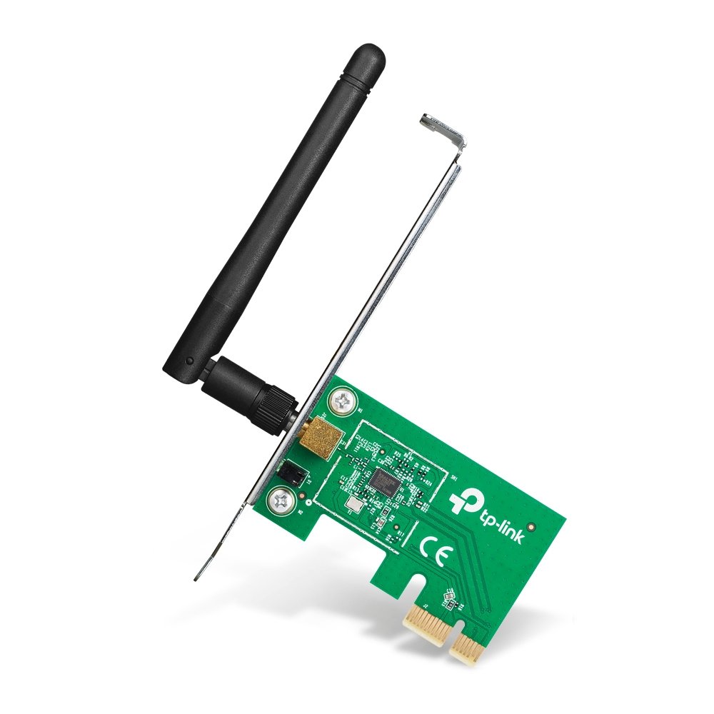 TP-Link WN781ND — Adaptador PCI Express WiFi 150 Mbps con antena